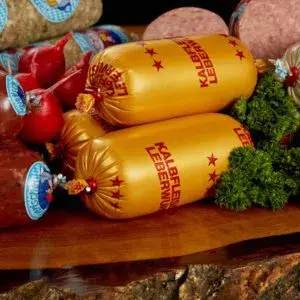 Delikatessleberwurst mit Kalbfleisch